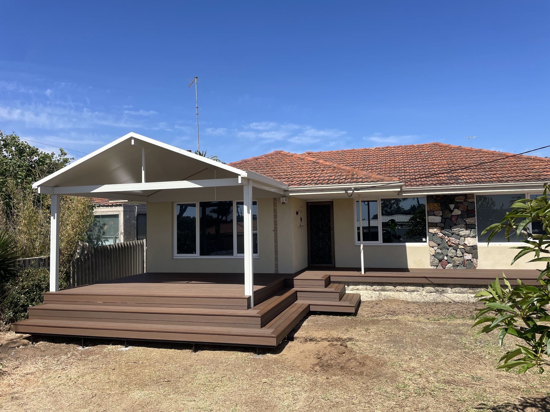 Pergola deck